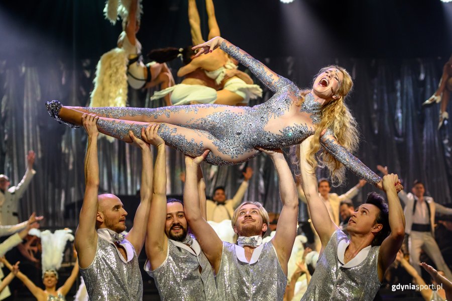 Gala Gdyńskiego Sportu, występ artystów Teatru Muzycznego  // fot. Dawid Linkowski 