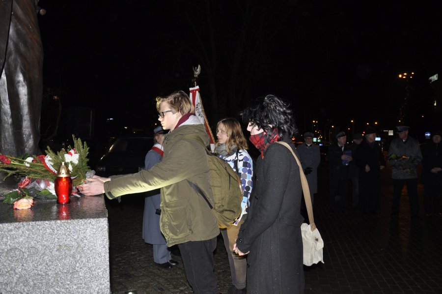 Uroczystość z okazji 150. rocznicy urodzin Piłsudskiego // fot. Magdalena Czernek