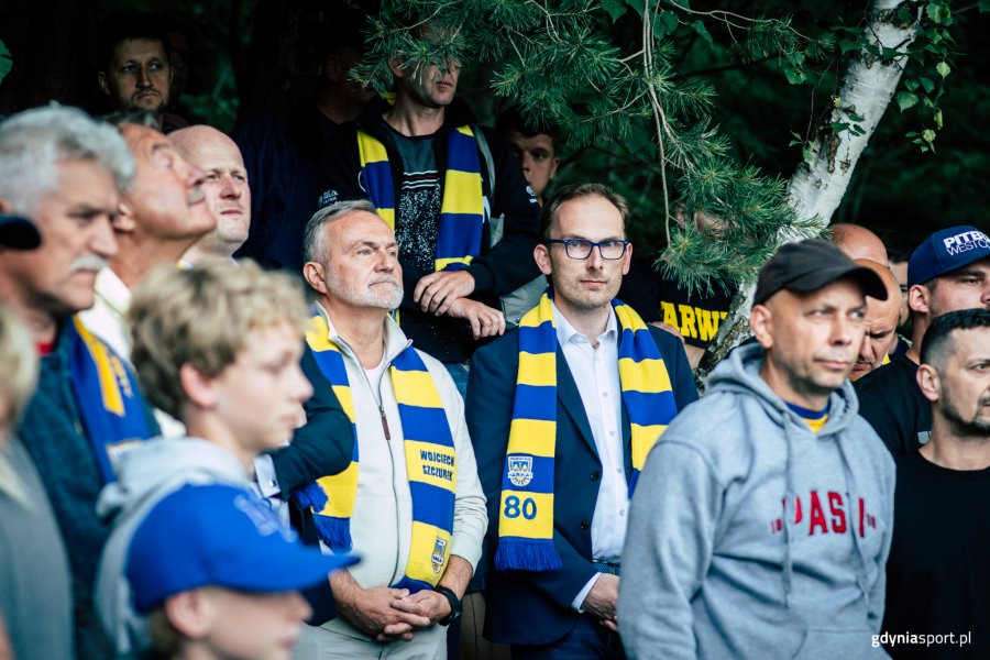 X Spotkanie Międzypokoleniowe na Górce - prezydent Wojciech Szczurek oraz Jakub Ubych, wiceprzewodniczący Rady Miasta Gdyni / fot. Agnieszka Modelska