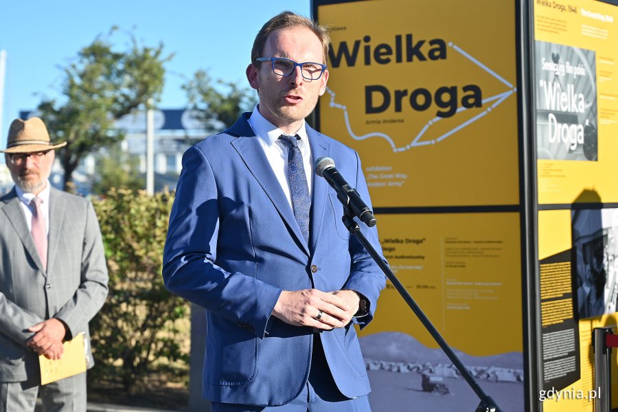 Na zdj. Jakub Ubych, wiceprzewodniczący Rady Miasta Gdyni // fot. Michał Puszczewicz
