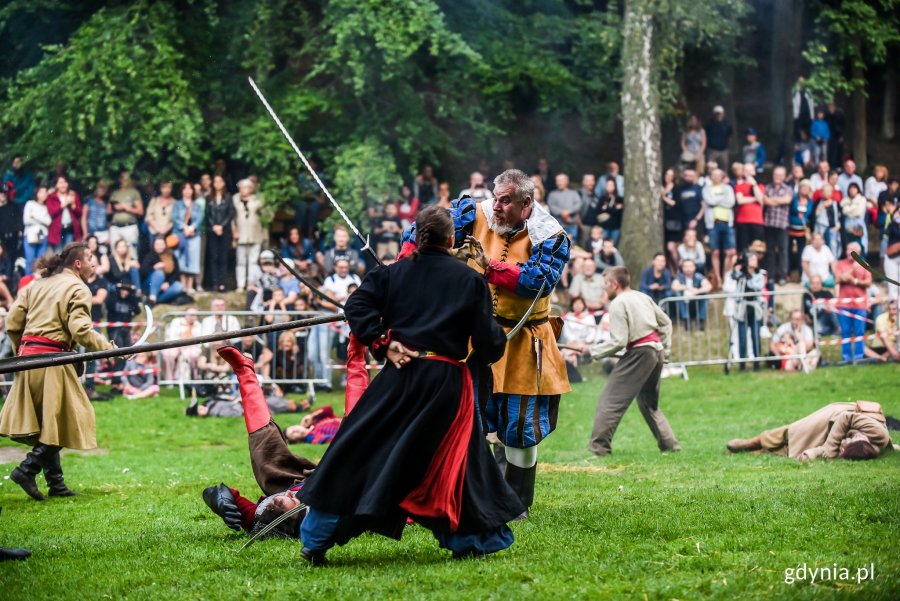 „Szwedzka zasadzka na Polance Redłowskiej” // fot. Maciej Czarniak