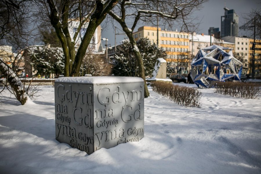 Zima w Gdyni // fot. Karol Stańczak