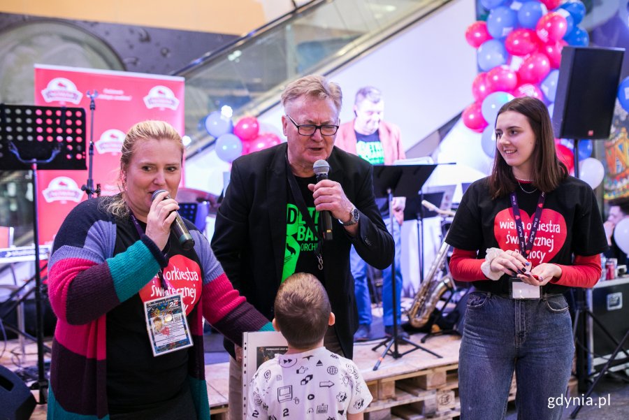 Sobotnie granie z WOŚP w Gdyni, fot. Karol Stańczak