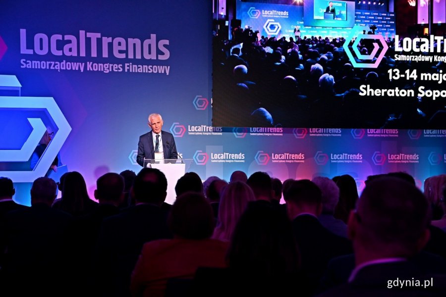 Maciej Grabowski, dyrektor programowy „Local Trends” - prezes zarządu Centrum Myśli Strategicznych podczas Samorządowego Kongresu Finansowego „Local Trends”