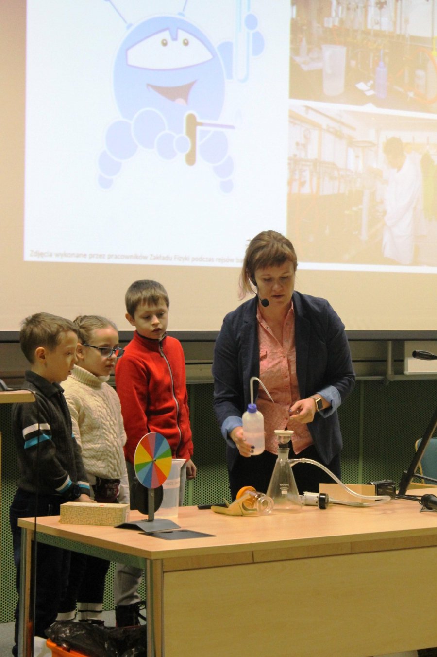 Zakończenie semestru zimowego // fot. materiały prasowe Centrum Nauki EXPERYMENT