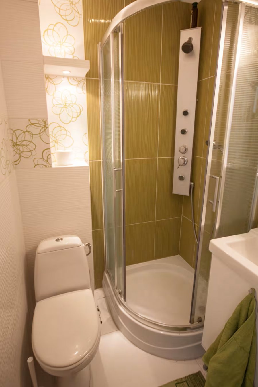 Łazienka w apartamencie Joanna