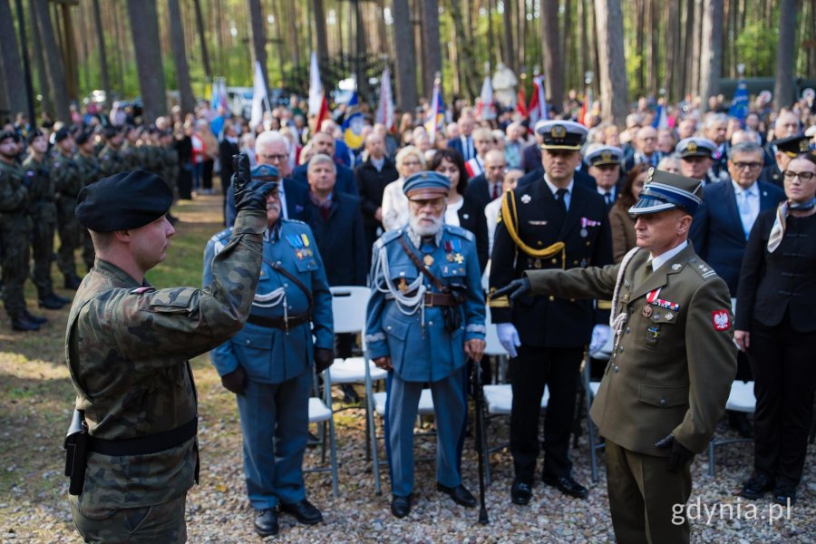 Uroczystości w Lesie Piaśnickim i uczestnicy