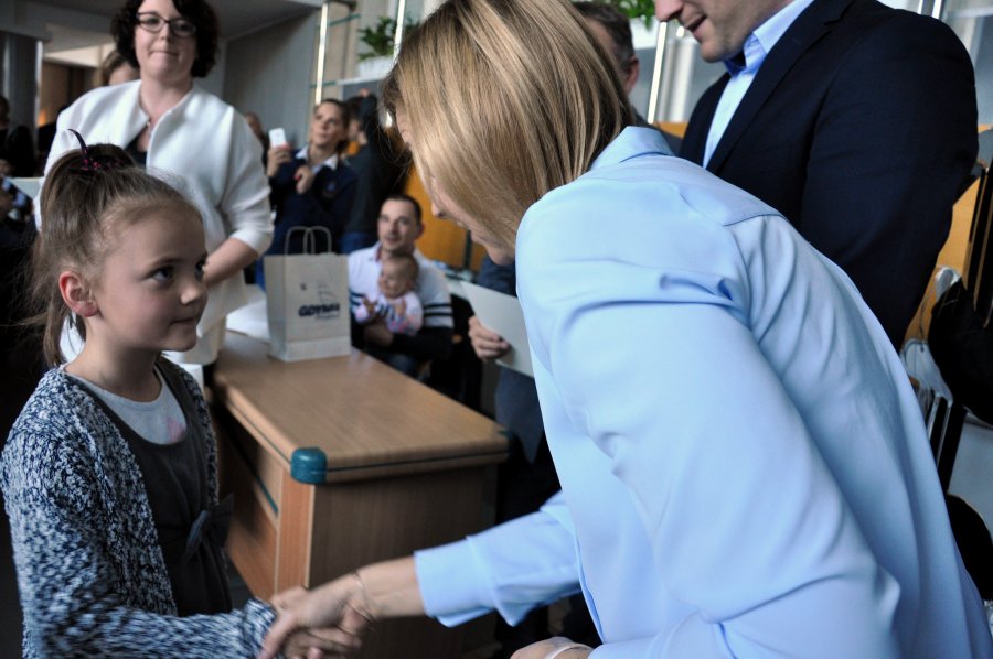 Wręczenie nagród uczestnikom konkursu / fot. Dorota Nelke