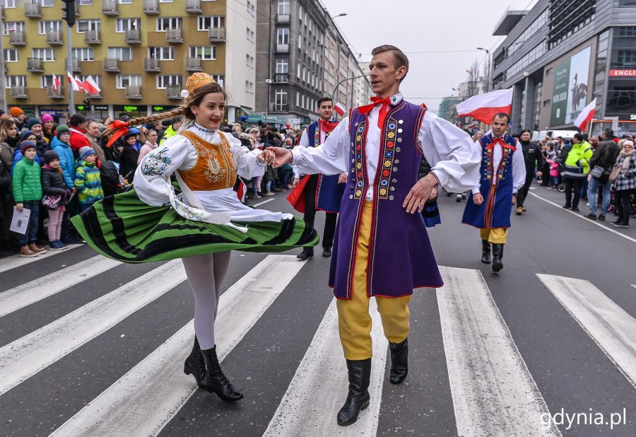 Gdynia uczciła stulecie polskiej niepodległości // fot. Przemysław Świderski