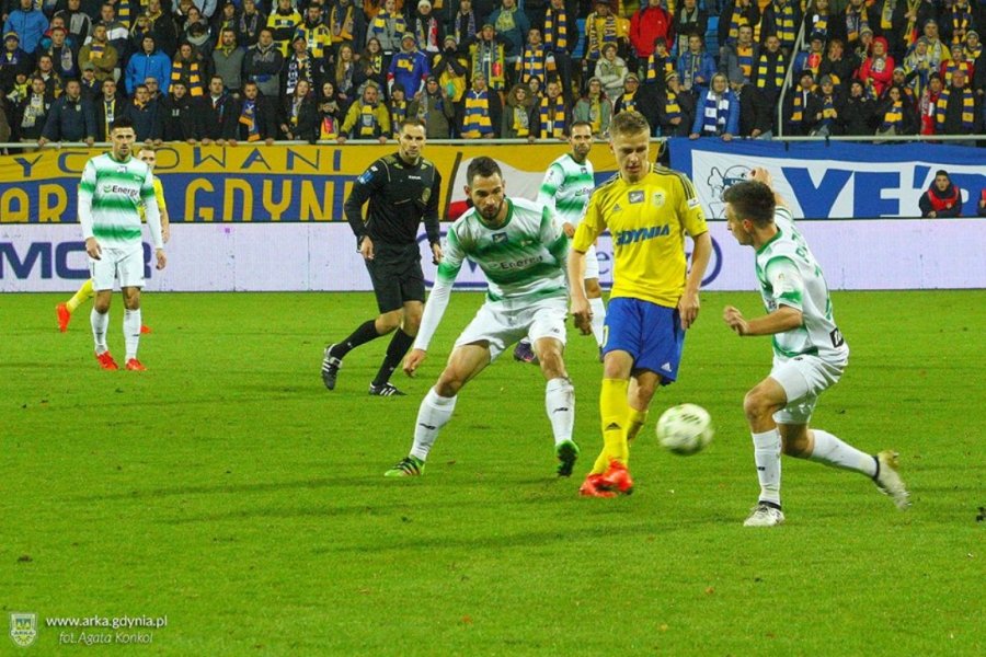 Zdjęcie z meczu Arka Gdynia - Lechia Gdańsk, 17.04.2017