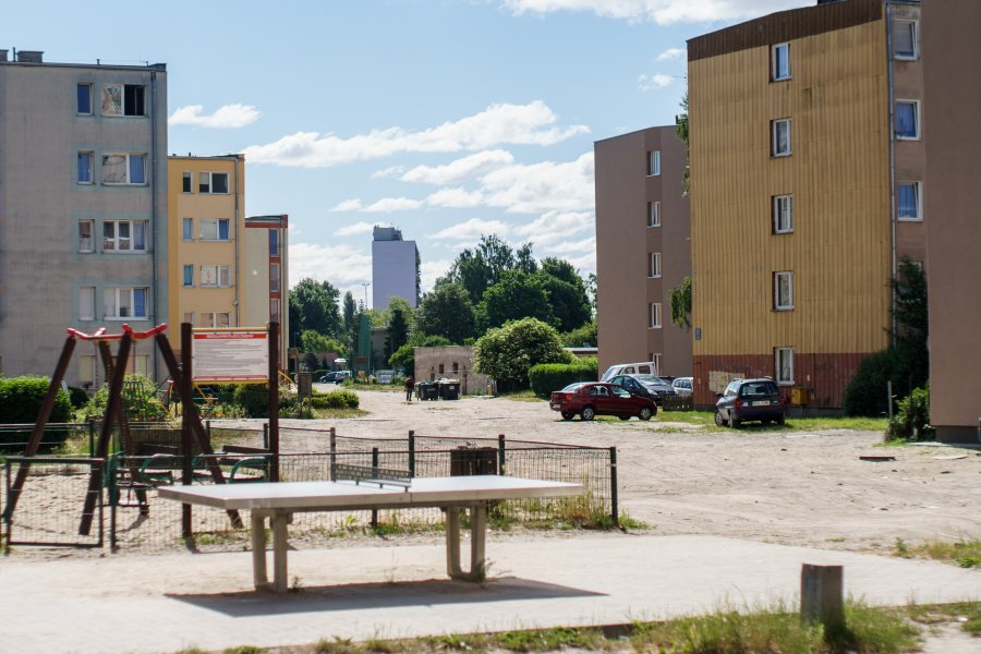 Zagospodarowanie terenu na osiedlu Zamenhofa-Opata Hackiego_efekt prac, fot. LIS