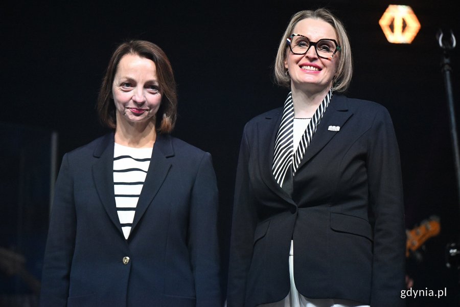 Radne Gdyni (od lewej): Larysa Kramin i Agnieszka Tokarska
