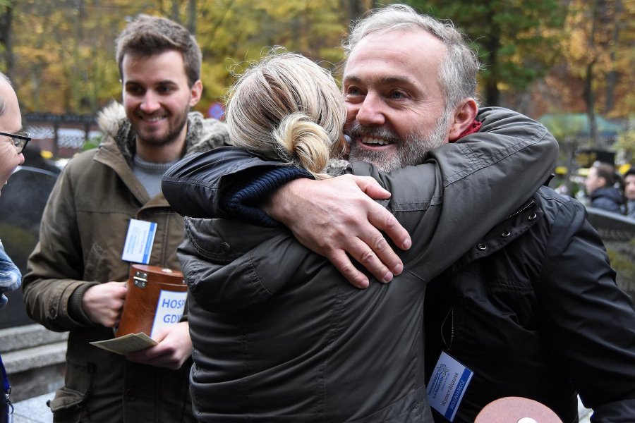 Kwesta na rzecz hospicjum, fot. Michał Puszczewicz