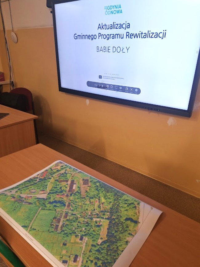 Spotkanie z mieszkańcami Babich Dołów. Fot. LIS