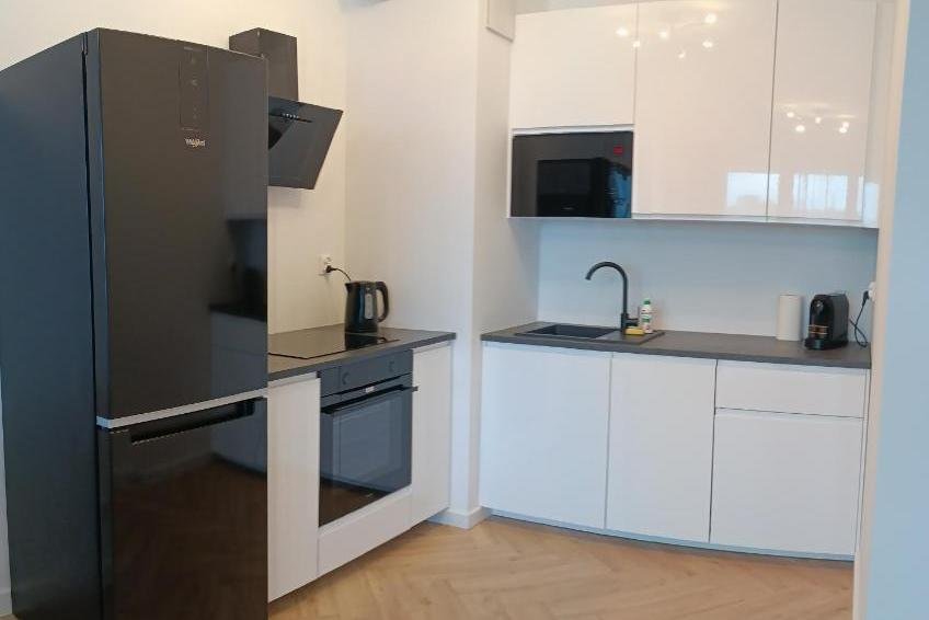 Aneks kuchenny w obiekcie Sleepy3city - Apartamenty Plac Unii