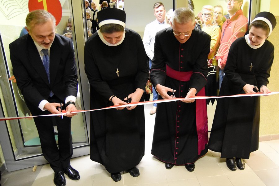 Przedszkole im. Świętej Rodziny zyskało nową przestrzeń // fot. Michał Puszczewicz