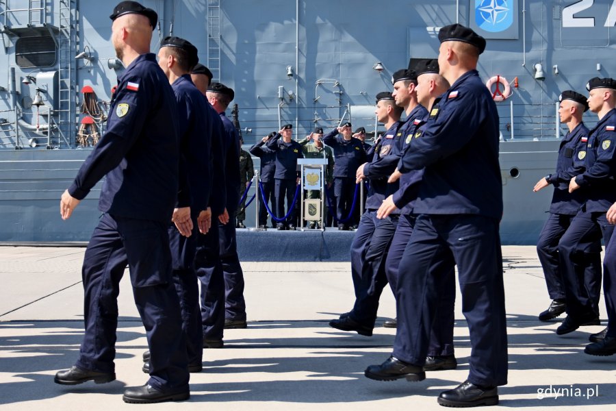 ORP "Gen. K. Pułaski" wrócił do domu // fot. Pawel Kukla