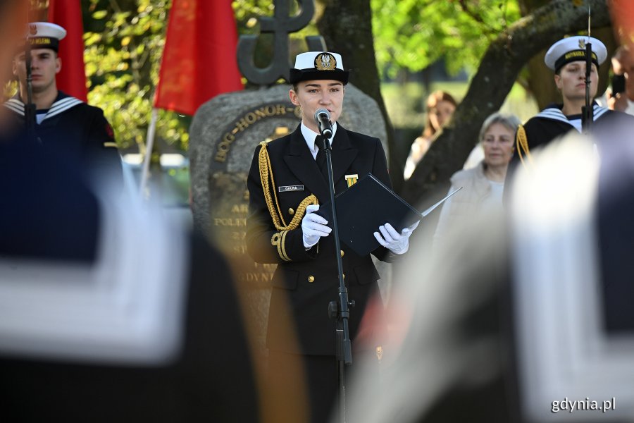  Dzień Polskiego Państwa Podziemnego – uroczystości z okazji 86. rocznicy jego utworzenia pod Pomnikiem Armii Krajowej w Gdyni (fot. Michał Puszczewicz)