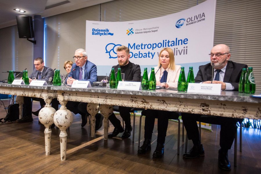 Debata „Metropolia i mobilność”, fot. Piotr Hukało / Dziennik Bałtycki