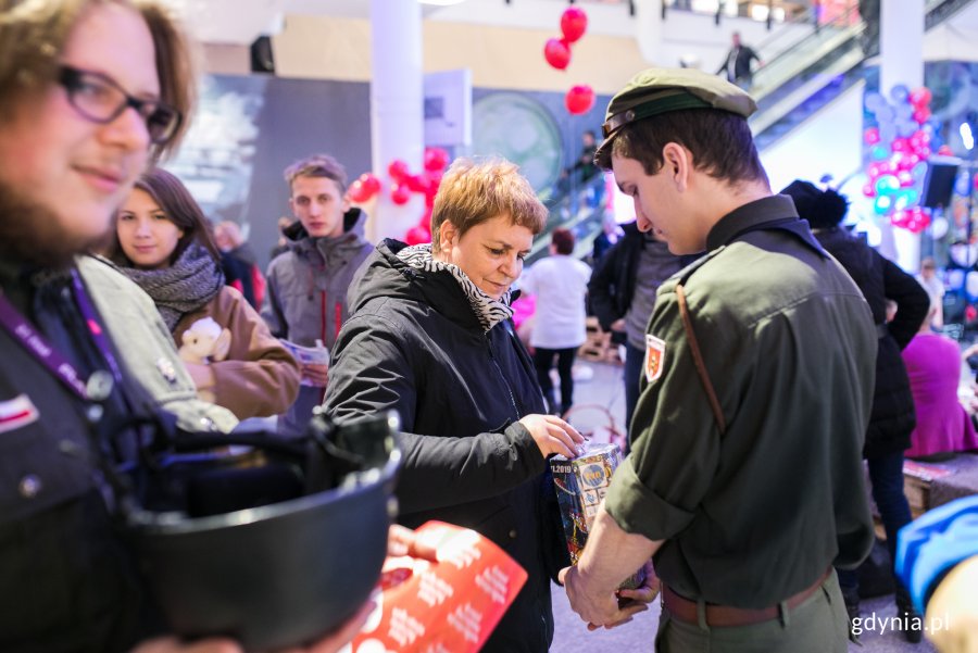 Sobotnie granie z WOŚP w Gdyni, fot. Karol Stańczak