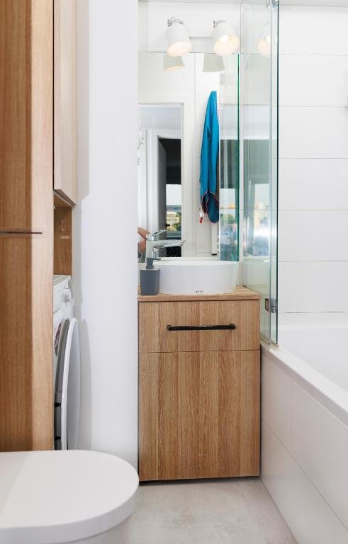 Łazienka w obiekcie Apartament Nadmorski