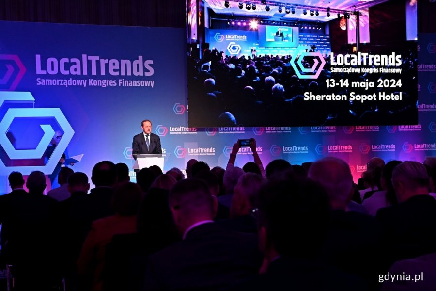 Mieczysław Struk, marszałek województwa pomorskiego, podczas Samorządowego Kongresu Finansowego „Local Trends” 