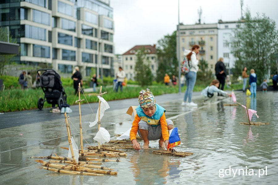 Aktywności podczas otwarcia trzeciego etapu Parku Centralnego w Gdyni, fot. Mirosław Pieślak
