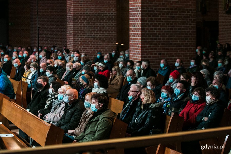 „Requiem” Pawła Łukaszewskiego wybrzmiało w kościele pw. św. Antoniego w Gdyni // fot. Karol Stańczak
