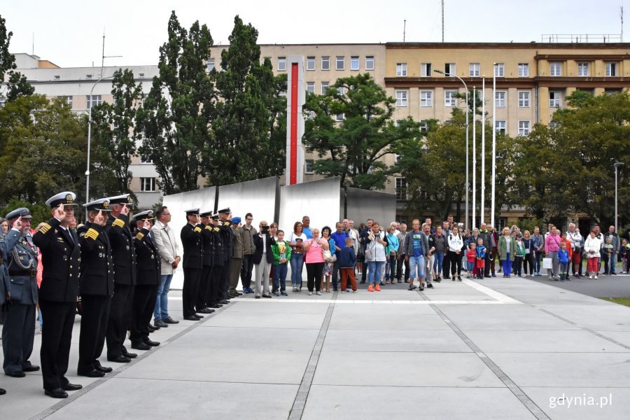 Gdyńskie uroczystości upamiętniające 75. rocznicę Powstania Warszawskego // fot. Magdalena Czernek