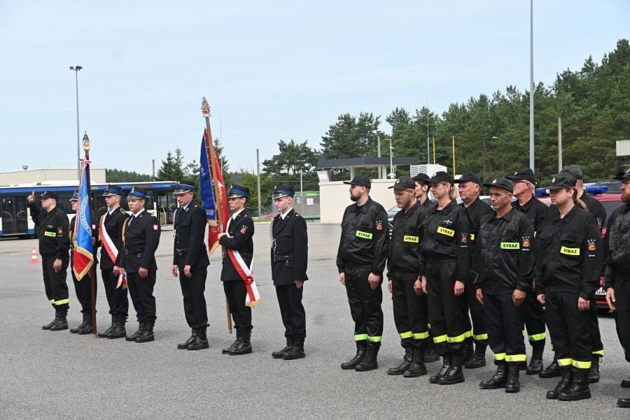 Uroczystość z okazji jubileuszu 60-lecia jednostki OSP PKM // fot. Karolina Szypelt