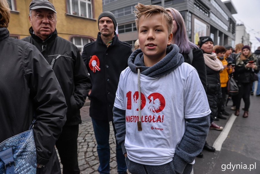 Gdynia uczciła stulecie polskiej niepodległości // fot. Przemysław Świderski