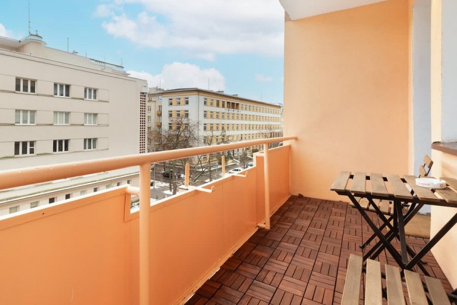 Balkon w mieszkaniu Żeromskiego 39/7