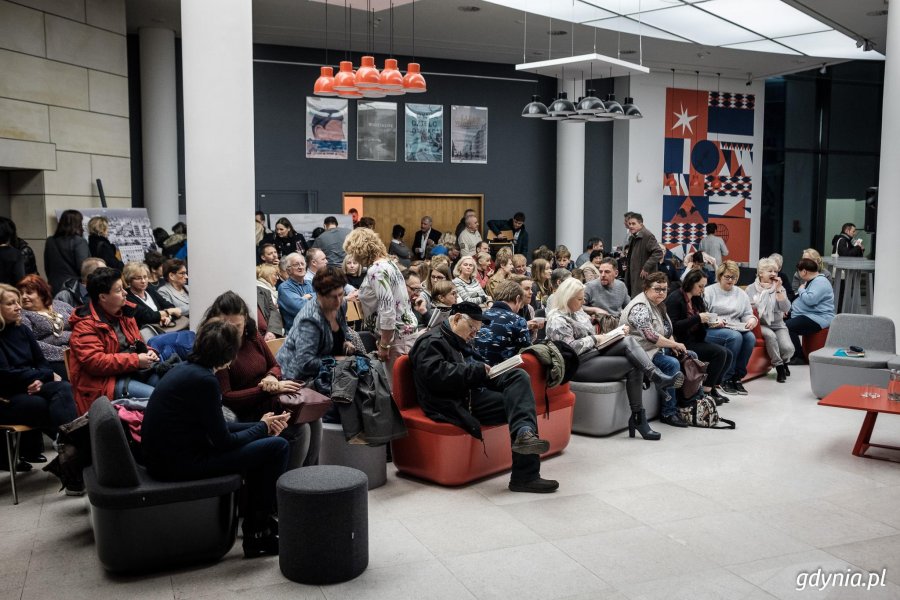Spotkanie z autorką książki odbyło się w Muzeum Miasta Gdyni. Fot. Dawid Linkowski