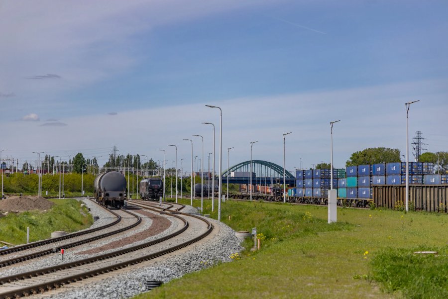 Przebudowano 115 km torów kolejowych (fot. Budimex)
