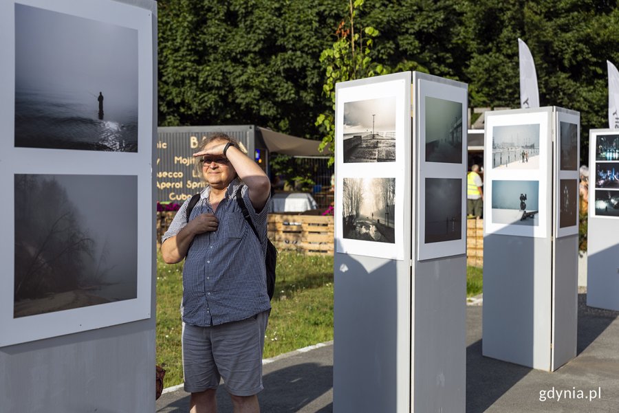 Wystawa fotografii Małgorzaty Szura Piwnik pt. Sen o Gdyni". Fot. Przemysław Kozłowski