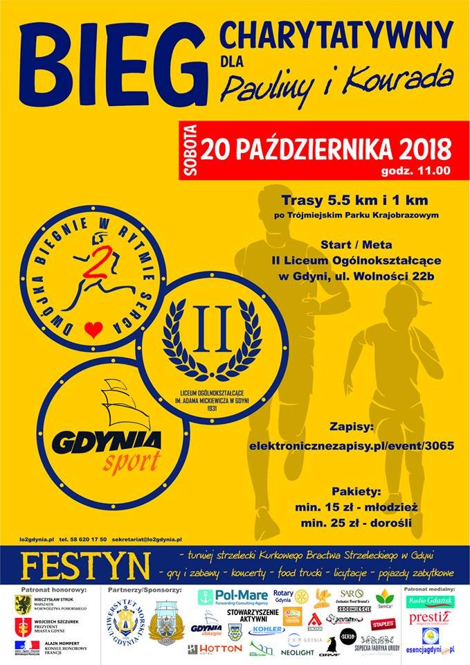 Pobiegnij z Dwójką w rytmie serca // mat.prasowe