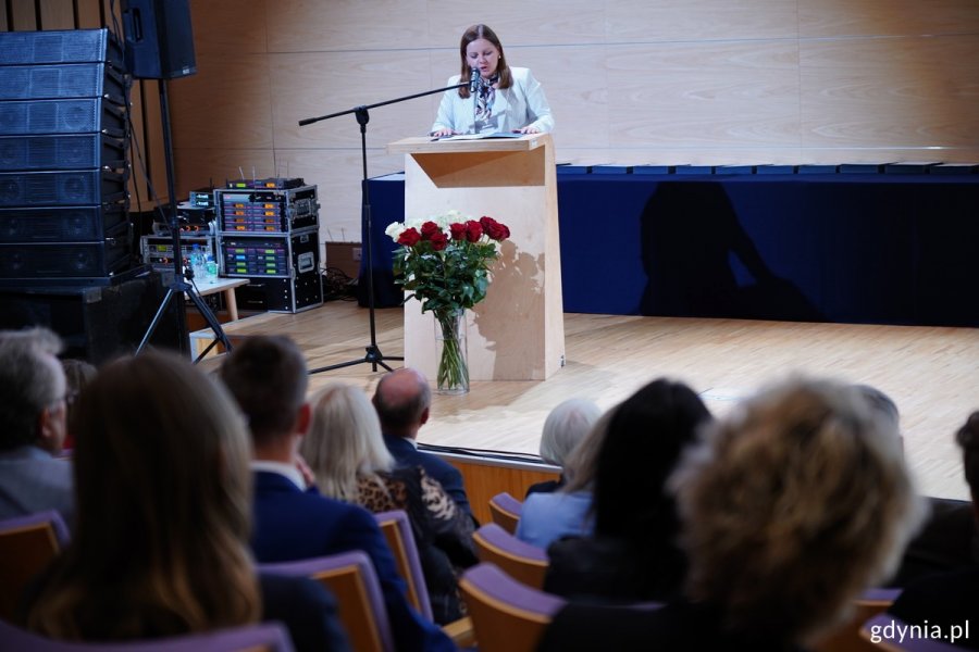 Na zdj. prezydent Aleksandra Kosiorek