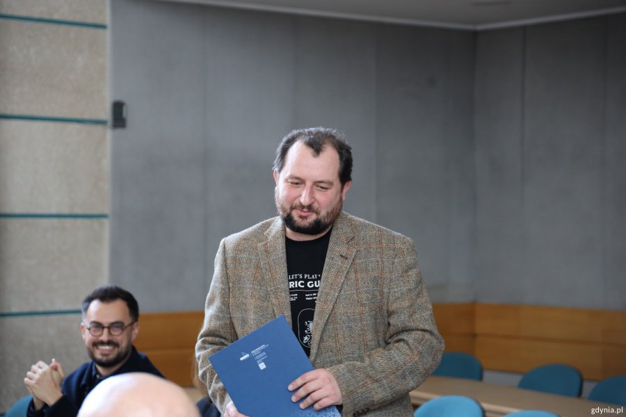 Michał Miegoń i Piotr Sobierski podczas spotkania GRK