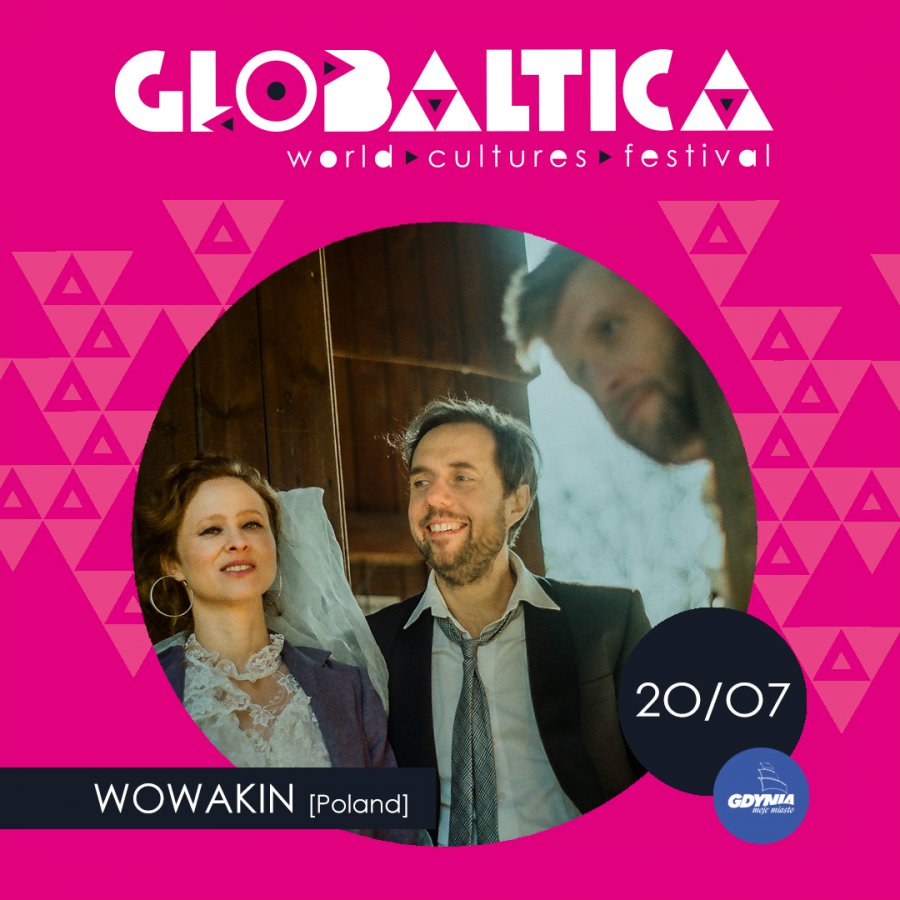 Grafika promująca występ zespołu Wowakin