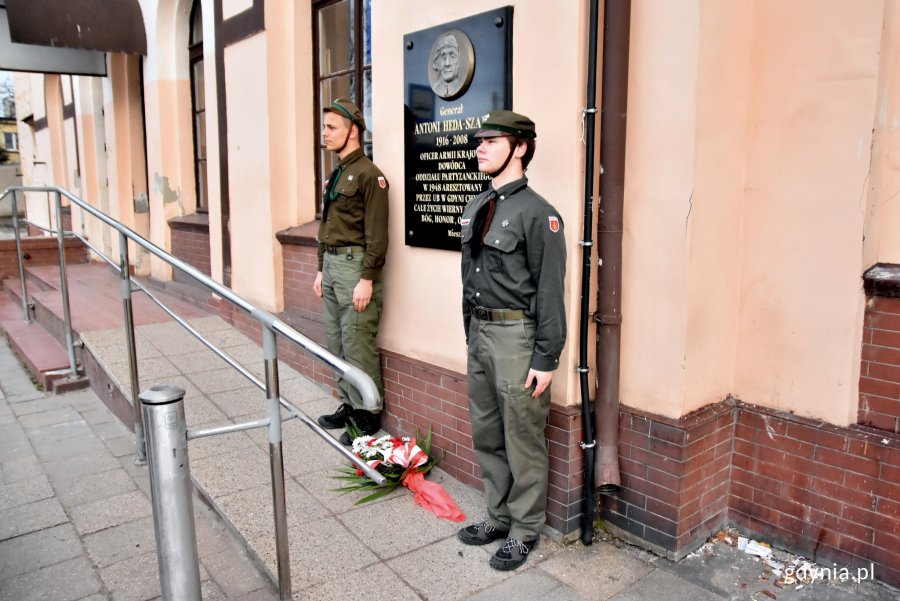 W uroczystości uczestniczyli przedstawiciele miasta oraz harcerze /fot. Paweł Kukla