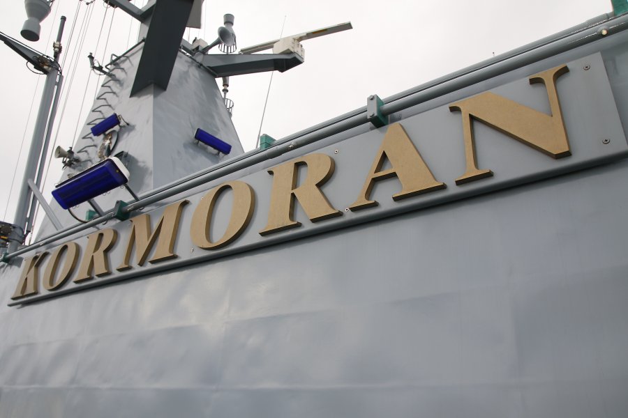 ORP Kormoran – najnowocześniejszy okręt Marynarki Wojennej // fot. Marcin Purman