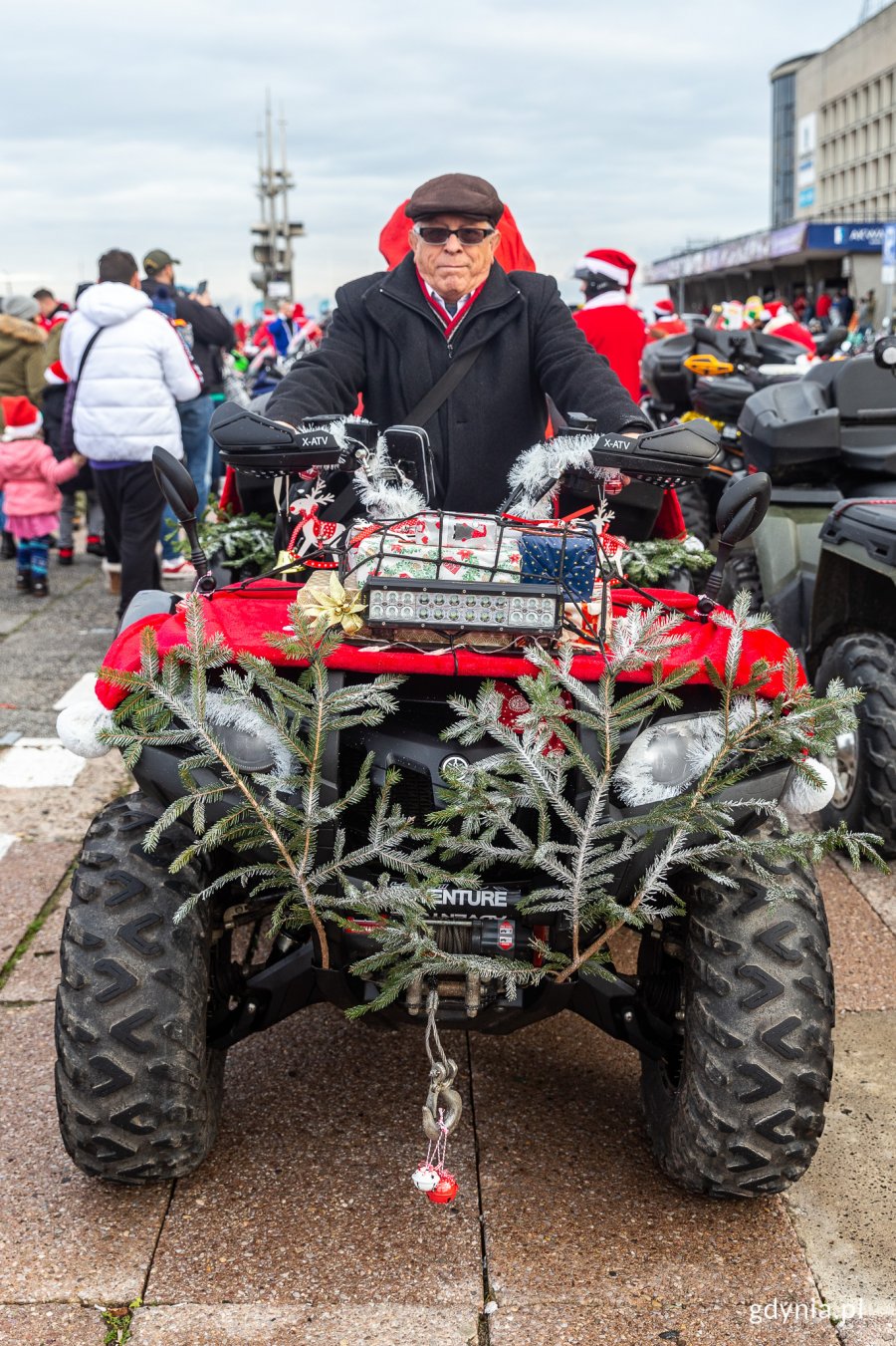 Mikołaje na Motocyklach w Gdyni, fot. Piotr Żagiell