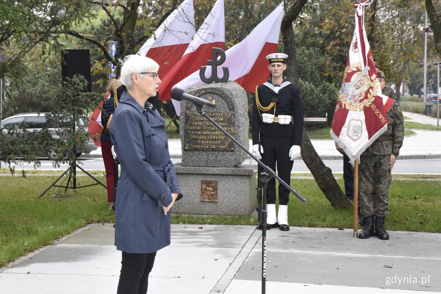 Joanna Zielińska - 80. rocznica powstania Polskiego Państwa Podziemnego // fot. Justyna Bronk