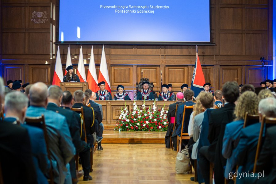 Inauguracja roku akademickiego 2025/2026 na Politechnice Gdańskiej (fot. Kamil Złoch)
