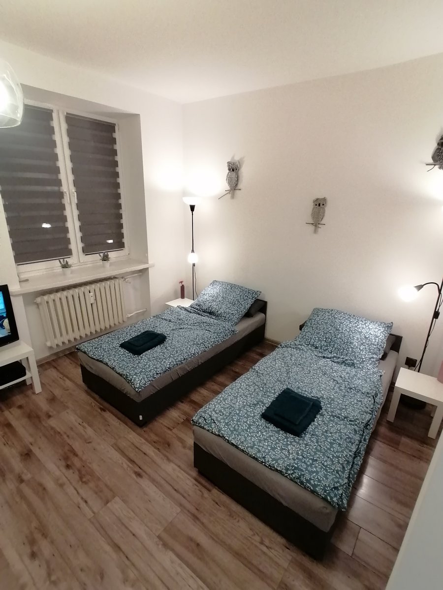 Studio Batory widok na część sypialną