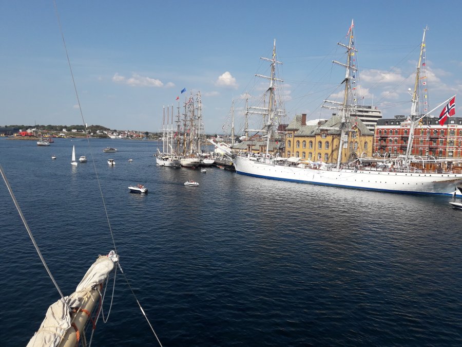 Pogoria na The Tall Ships Races 2018 w norweskim Stavanger
