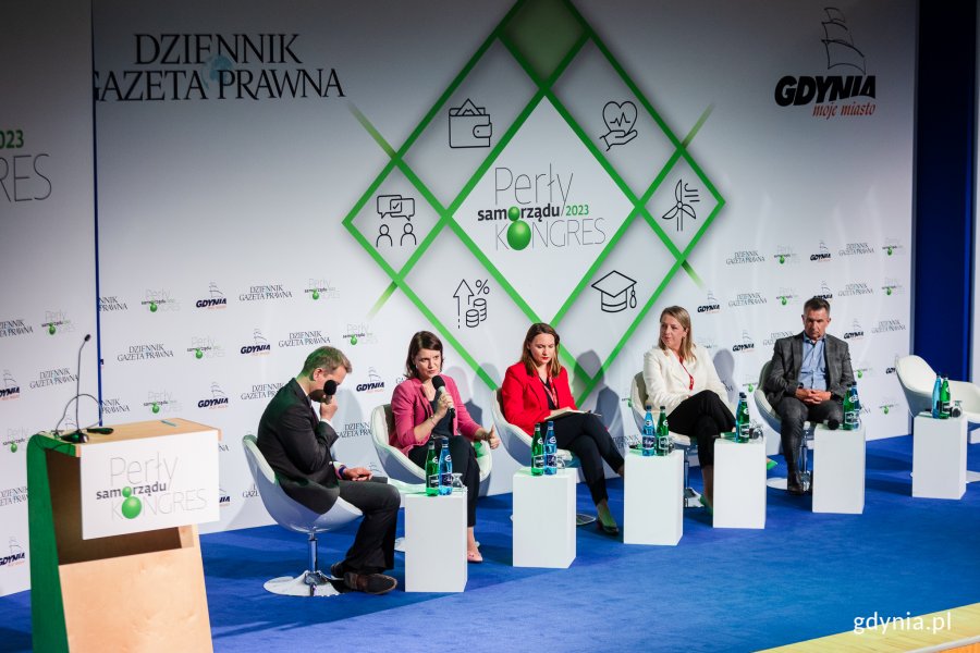 Pierwszy dzień kongresu „Perły Samorządu 2023” w Gdyni, fot. Karol Stańczak