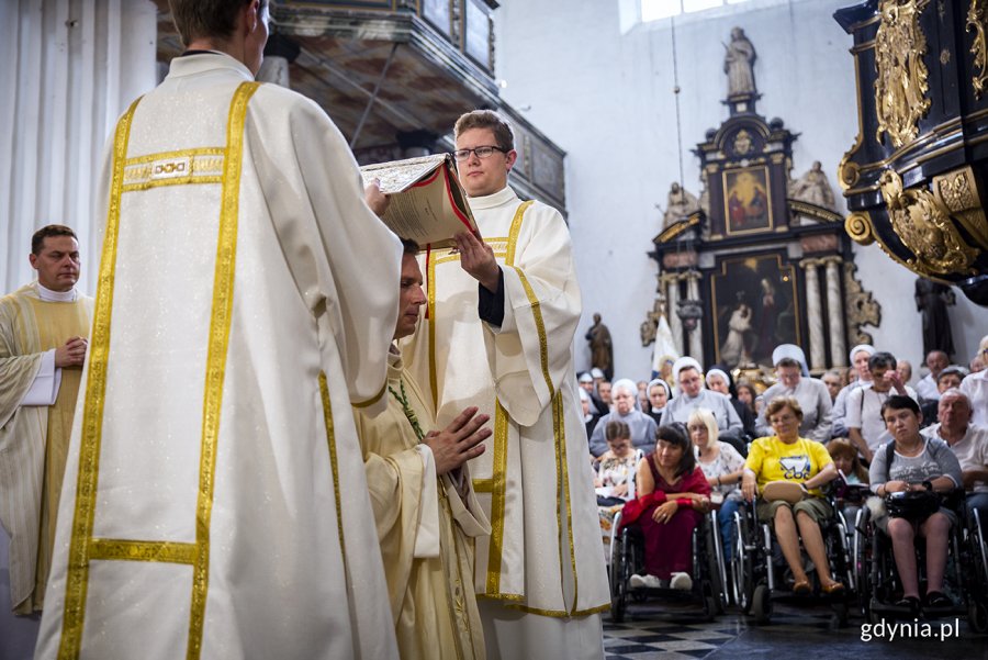 Uroczystość święcenia biskupiego księdza Piotra Przyborka.