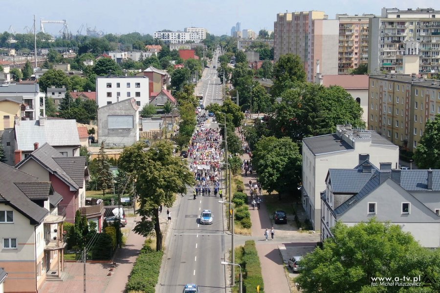 Mieszkańcy Cisowej świętowali w niedzielę / fot. Michał Puszczewicz