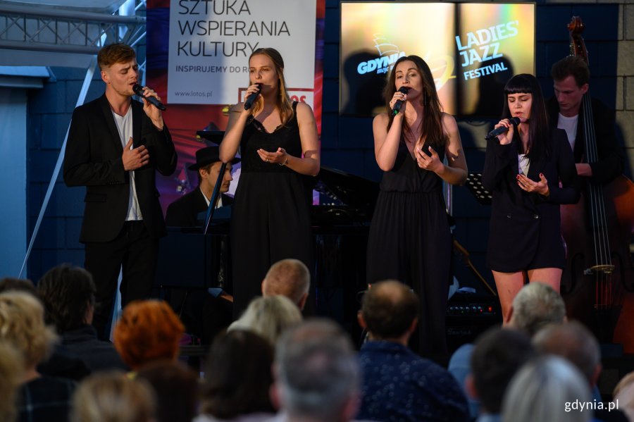 Koncert grupy wokalnej 5/6 na Ladies' Jazz Festival // fot. Dawid Linkowski
